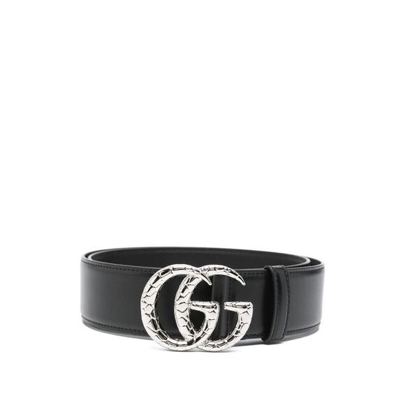 Gucci Black Belts Men